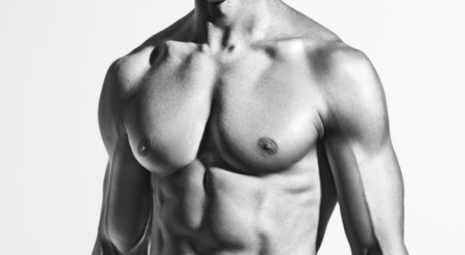 man keeps fit